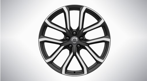 20" 5 radios dobles Matt Tech Black Diamond Cut - 234